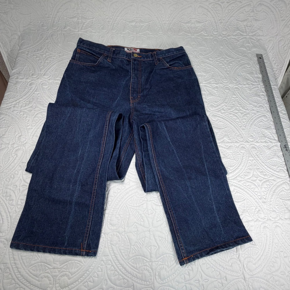 Walls FR Men 36x36 Flame Resistant Workwear Jeans HRC 2 ATPV 24.2 Indigo Blue